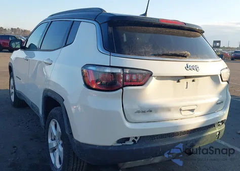 2019 Jeep Compass Latitude 4X4 из США, поврежденный, VIN 3C4NJDBB4KT714079